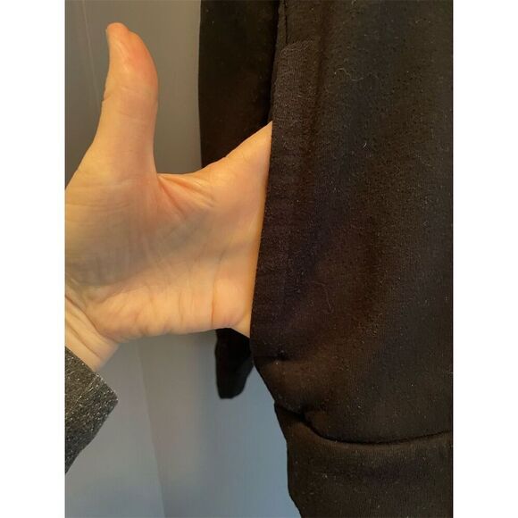 Adidas Men's Camo Logo Hoodie Sweatshirt Black/Green Small - Picture 5 of 11